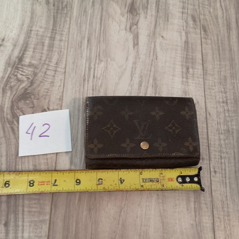 Auth LOUIS VUITTON Porte Monnaie Tresor Monogram France - Picture 10 of 10